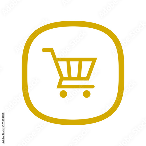 Retail App Add to Basket Button Vector

