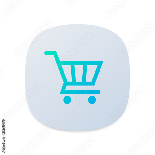 Web UI Shopping Cart Call to Action Button
