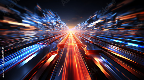 Speed motion blur background