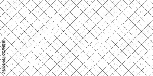 Seamless net pattern with wire mesh and grid texture. Abstract design for soccer, fishing, and sports goals in black and white