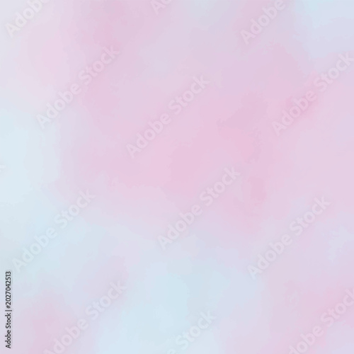 Soft pastel pink and blue watercolor background with a dreamy, ethereal texture, perfect for abstract designs.
