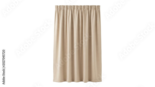 curtain on white