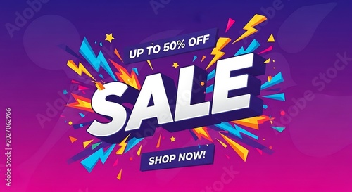 Neon 3D vector illustration of New Year and Christmas sale celebration 2013, red night party business money concept sign, happy holiday card word design