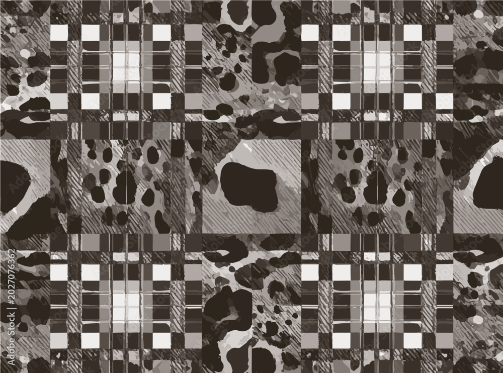 Obraz premium abstract animal skin pattern vector