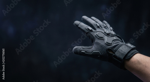 Advanced technology gloves enhance interaction with AI software, showcasing innovation in wearable devices