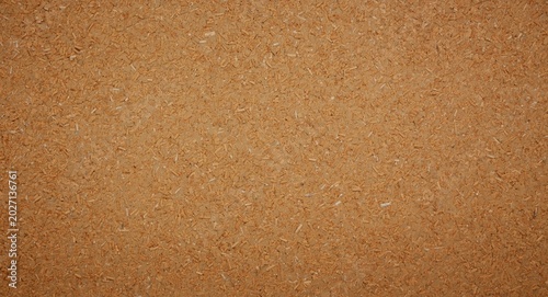 Brown vintage corkboard texture background with copy space and smooth grain surface
