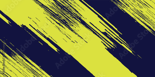 Konstfotografi Yellow halftone on blue background