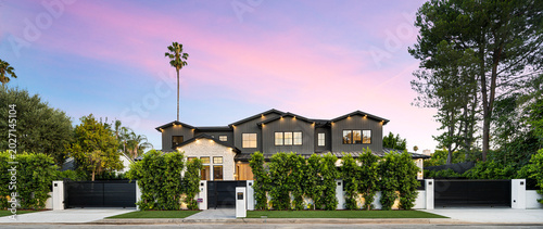 Cuadro en lienzo Luxury modern home