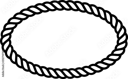 Konstfotografi Elegant Gold Oval Frame
