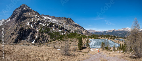 Trentino, panoramica laghi Colbricon