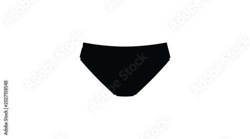 Fotografía Women s bikini bottoms silhouette