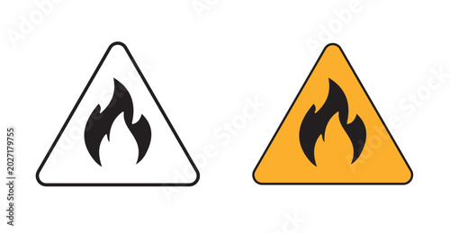 fire hazard icon
