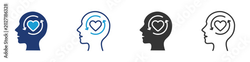 Foto Loyalty icon set collection multi-style.