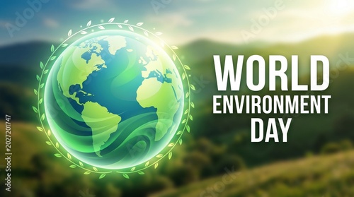 world, environment, day, celebration, glowing, earth, encircled, greenery, serene, natural, landscape, globe, planet, sustainability, conservation, path, biodiversity, ecology, flower, nature, sunligh