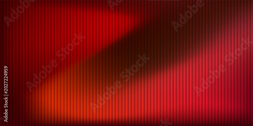 Bild auf Leinwand Red background texture for ribbed glass gradient and effect pattern abstract