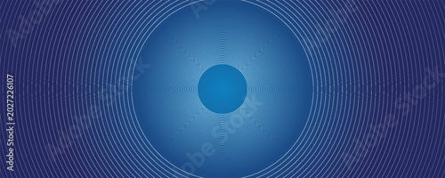 Bright blue dynamic abstract vector background with diagonal lines. 3d cover of business presentation banner for sale event night party. poster