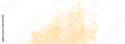 Fotografía Soft peachcolored smoke or fog isolated on transparent background with a cloudy