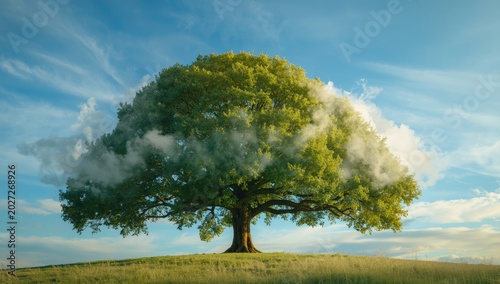 Climate action imagery show...