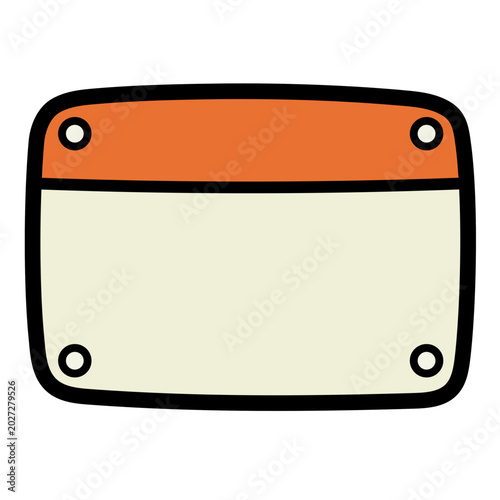 Obraz na plátně bib illustration