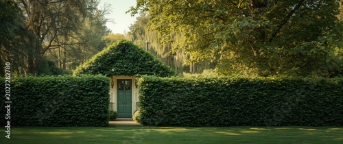 A peaceful home nestled wit...