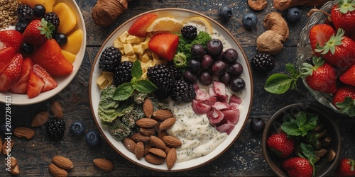 Balanced vegetarian superfo...