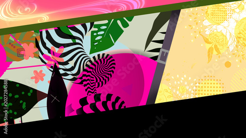 abstract floral background