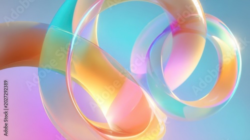 abstract geometry, floating shapes, modern abstract, geometric art, 3d shapes, 