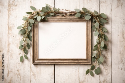 White wooden rustic backdro...