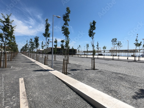Lisbon Cruise Port in Portugal. The new cruise terminal.