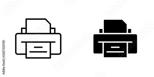 Canvastavla Printer icons for app and websites.