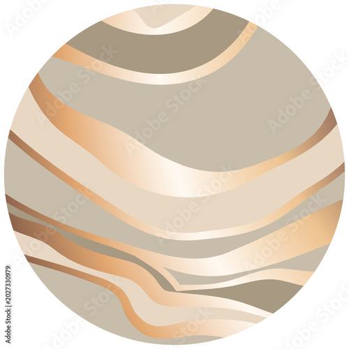Abstract image of a cut stone