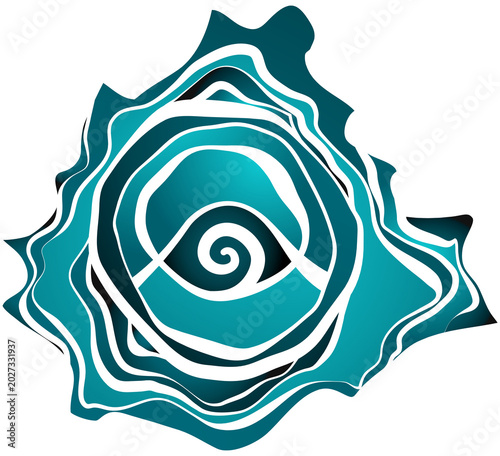 Abstract image of Kaballah Symbol Shefa