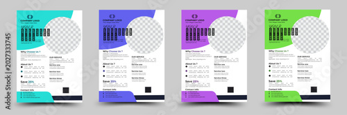 creative corporate colorful business flyer design template, vector template design, perfect for creative professional business, layout.