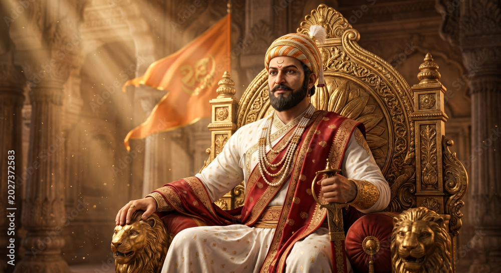 Fototapeta premium Rajyabhishek Sohala | chhatrapati shivaji maharaj Rajyabhishek sohala | Shivaji maharaj