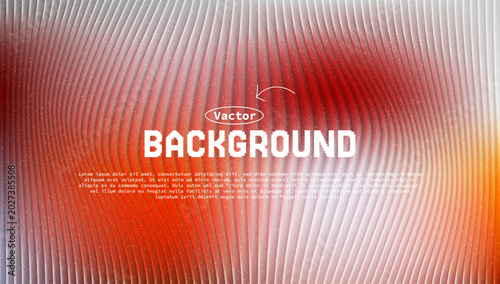 Abstract light futuristic 3d wavy lines background with clean white and red fluid gradient ripples for modern minimal conceptual poster template design.
