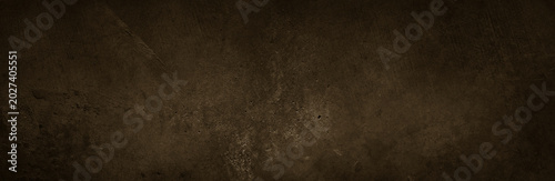 Quadro su tela Brown textured concrete wall background