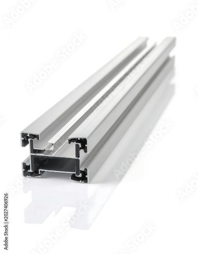 Industrial Aluminum Profile Extrusion Beam Component.