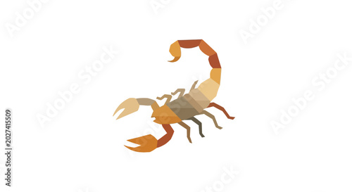 Foto Scorpion Insect Arachnid Orange Brown.