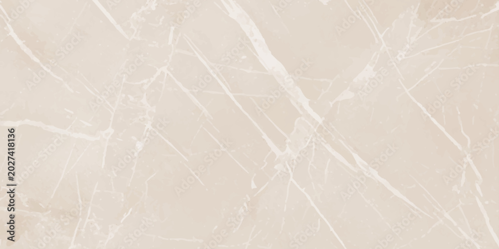 Fototapeta premium Minimal beige marble texture, soft cream tones, elegant natural stone pattern, luxury abstract background, smooth polished surface, modern aesthetic, crack wall texture.
