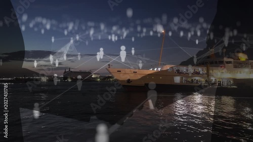 Business network concept. Teamwork. Partner ship. Shaking hands. High quality