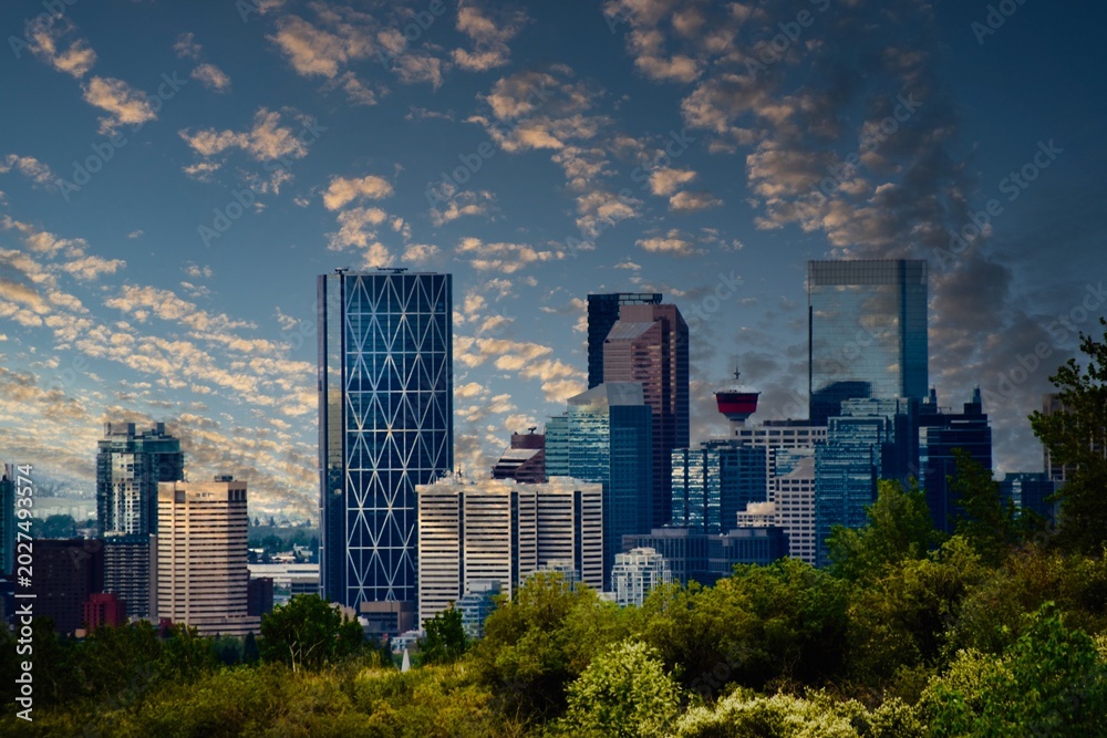 Fototapeta premium Calgary my Luv