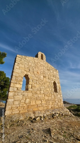 Holy Rock tourist spot on the Istrian peninsula in Croatia