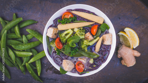 plant-based healthy food in a bowl
