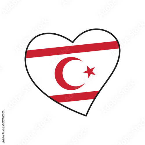 Flag of Turkish Republic of Northern Cyprus
