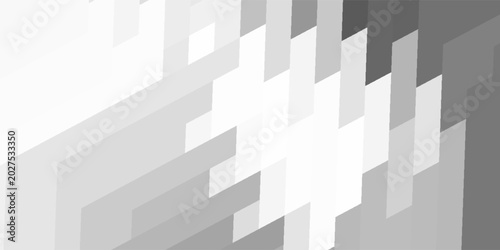 Tableau sur toile abstract background with lines White background with diamond and triangle shapes layered in modern abstract pattern design Space design concept Suit for business, corporate, institution presentation