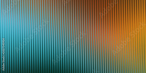 Photos Blue and orange striped textured background with abstract background vertical gr