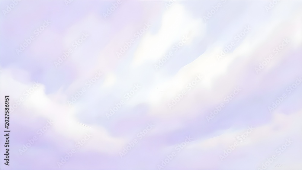 Obraz premium Pale Lavender White Dreamy Oil Painting Abstract Background Fine Art Canvas