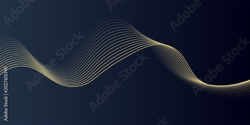 Foto Black oblique curved lines background vector image