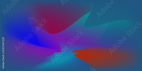 Abstract Color Flow Gradient Background

