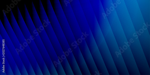 Blue Neon Stripe Gradient Background

